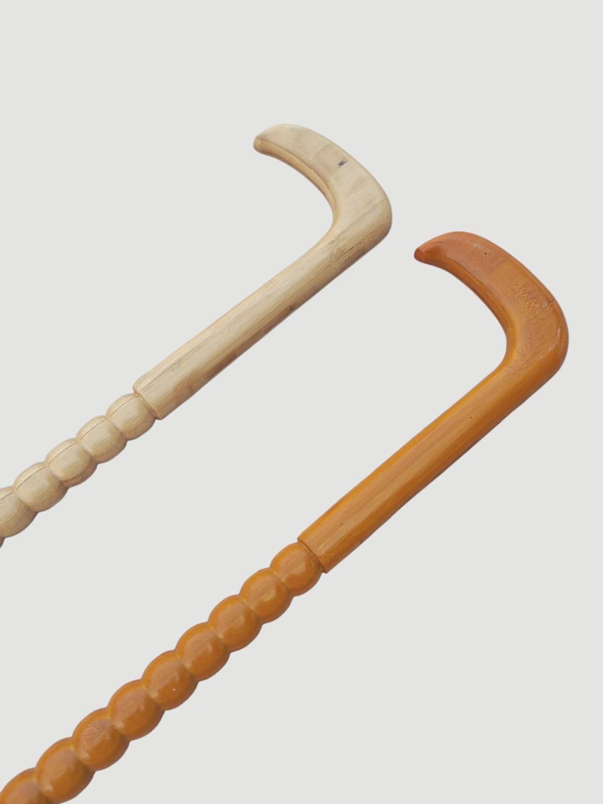Smoothie Premium Walking Stick White ( golden Sahpe)