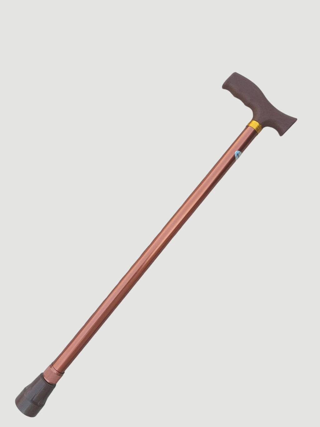 Premium Adjustable Aluminium Walking Stick – GREEN BROWN SAFA