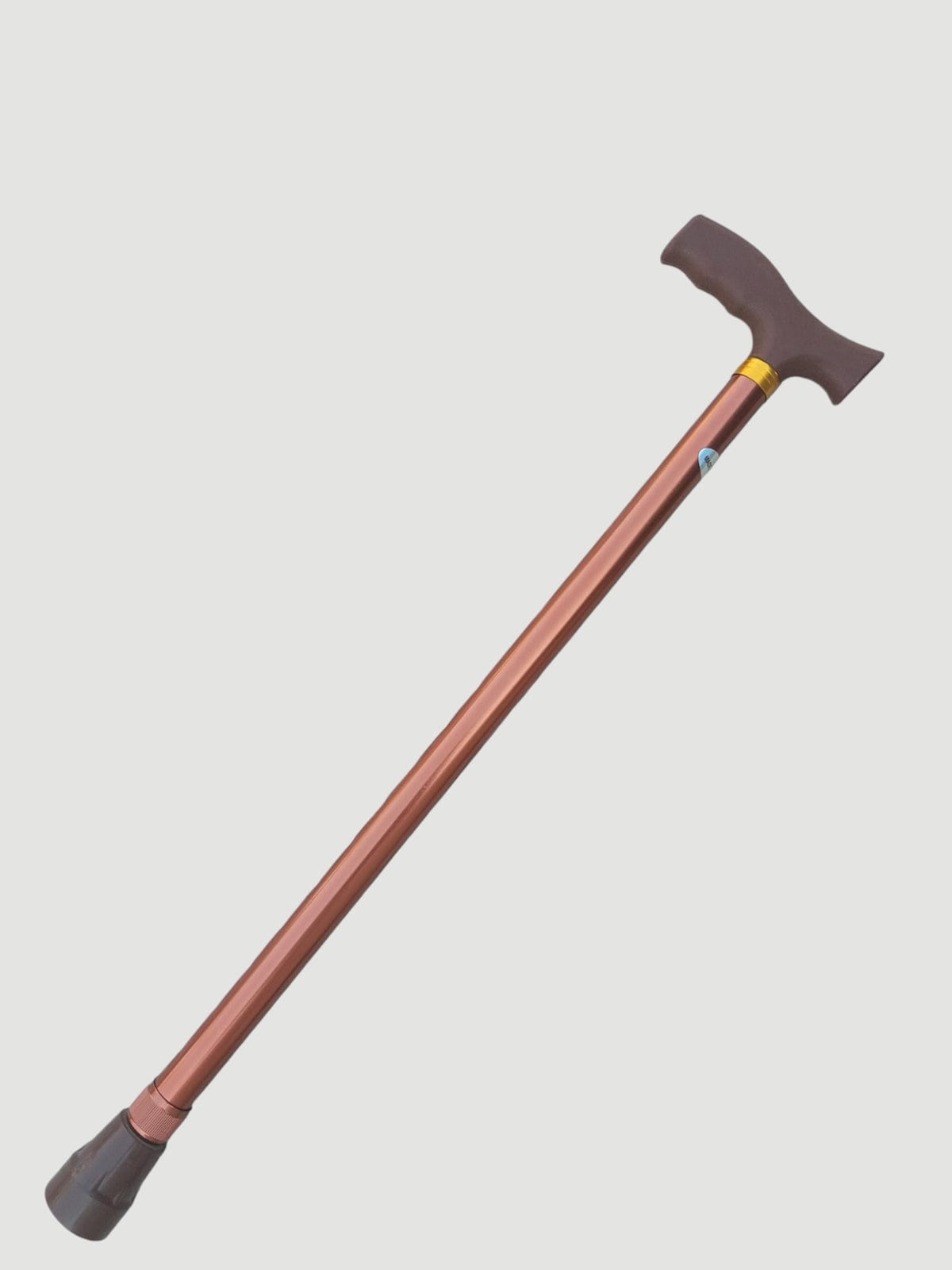 Premium Adjustable Aluminium Walking Stick – GREEN BROWN SAFA