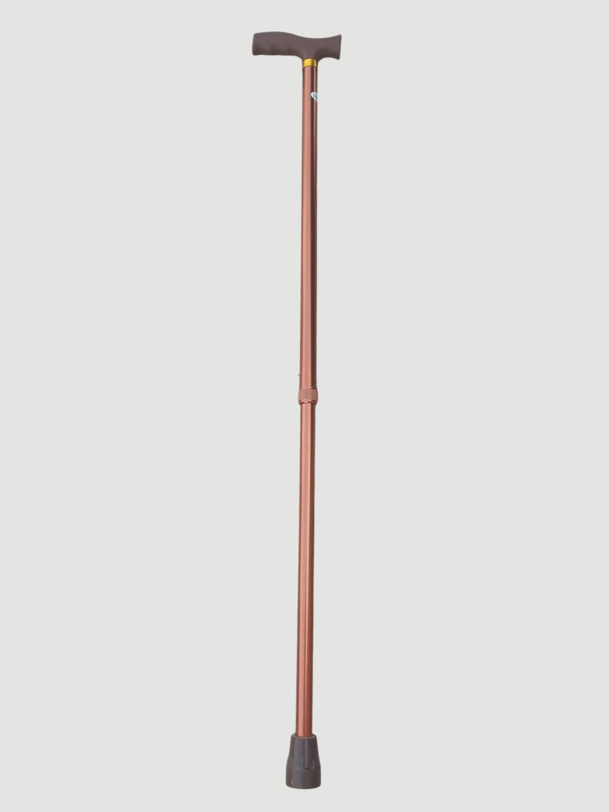 Premium Adjustable Aluminium Walking Stick – GREEN BROWN SAFA