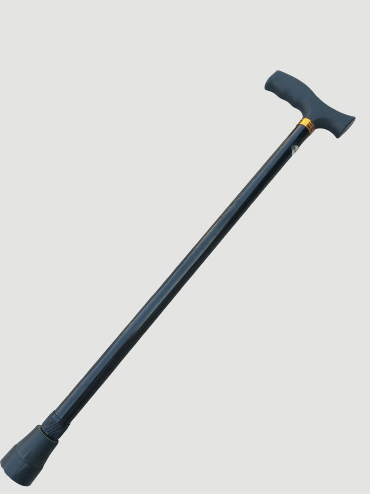 Premium Adjustable Aluminium Walking Stick – Black SAFA