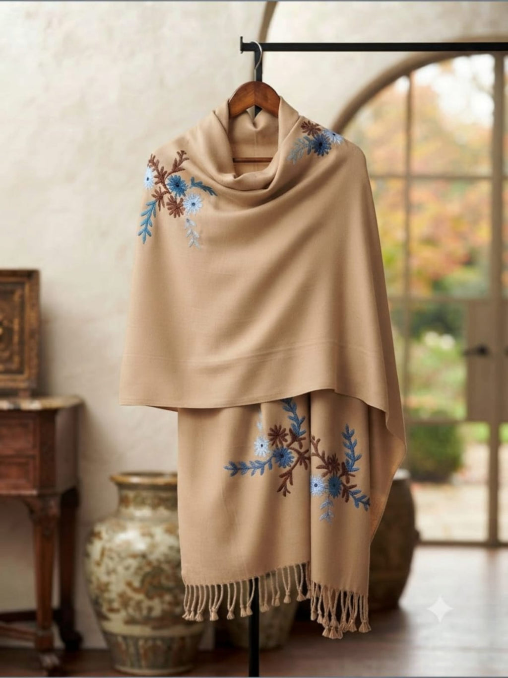 Pashmina wool Camel