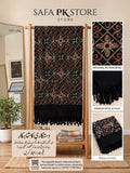 Safa  Special Ladies Pashmina Black Shawl